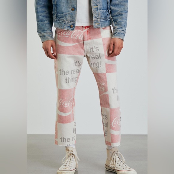 ROLLA'S Other - Rolla’s Cocoa Cola Relaxo Chop Raw Hem Jeans Size 29